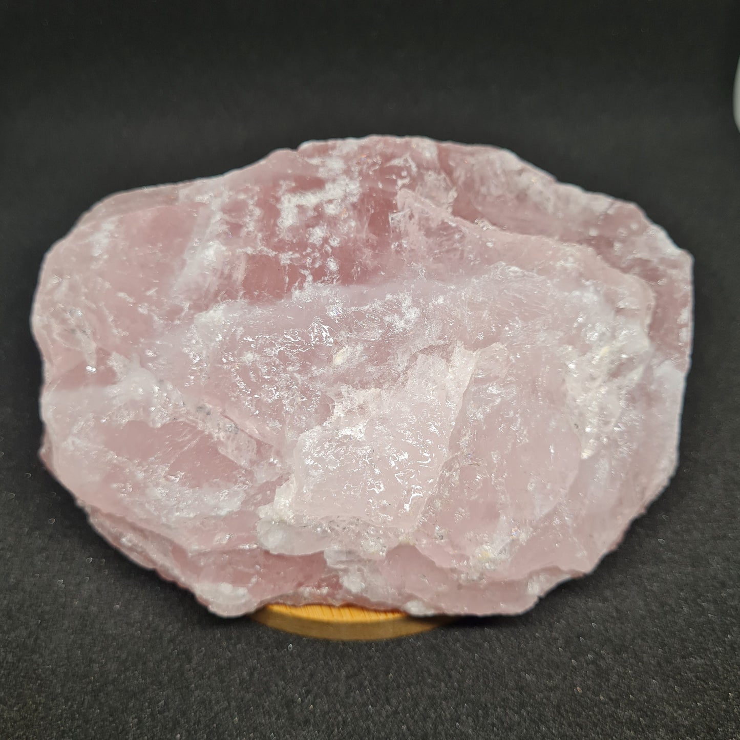 BLOC QUARTZ ROSE BRUT - 1Kg