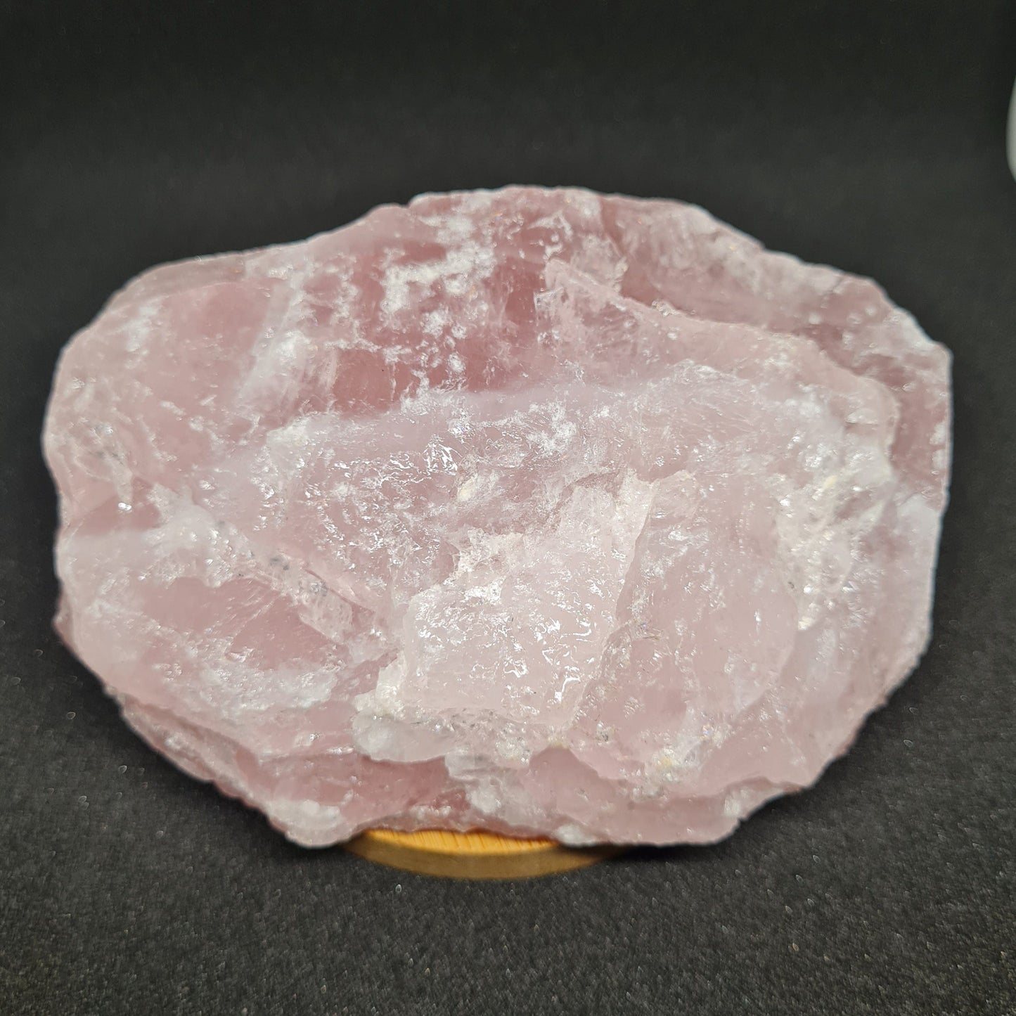 BLOC QUARTZ ROSE BRUT - 1Kg
