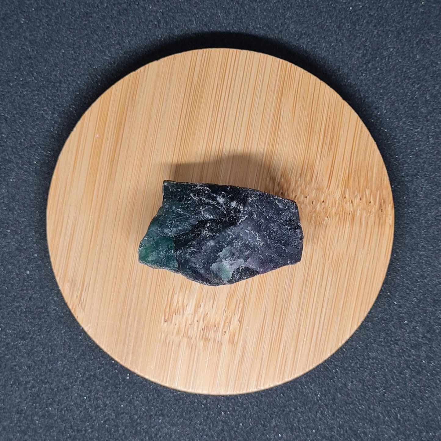 PIERRE BRUTE FLUORINE VERTE & VIOLETTE