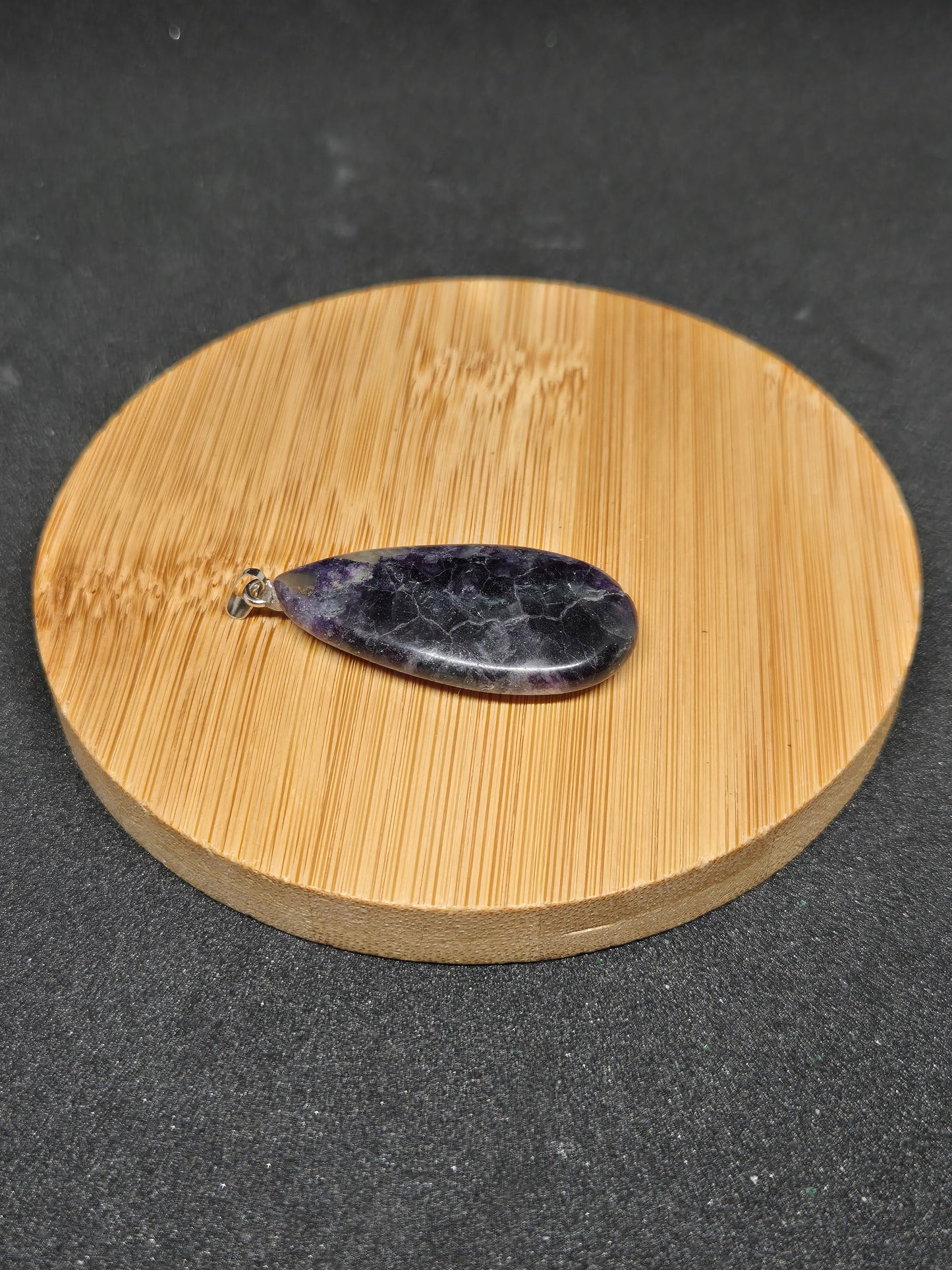 PENDENTIF GOUTTE FLUORINE