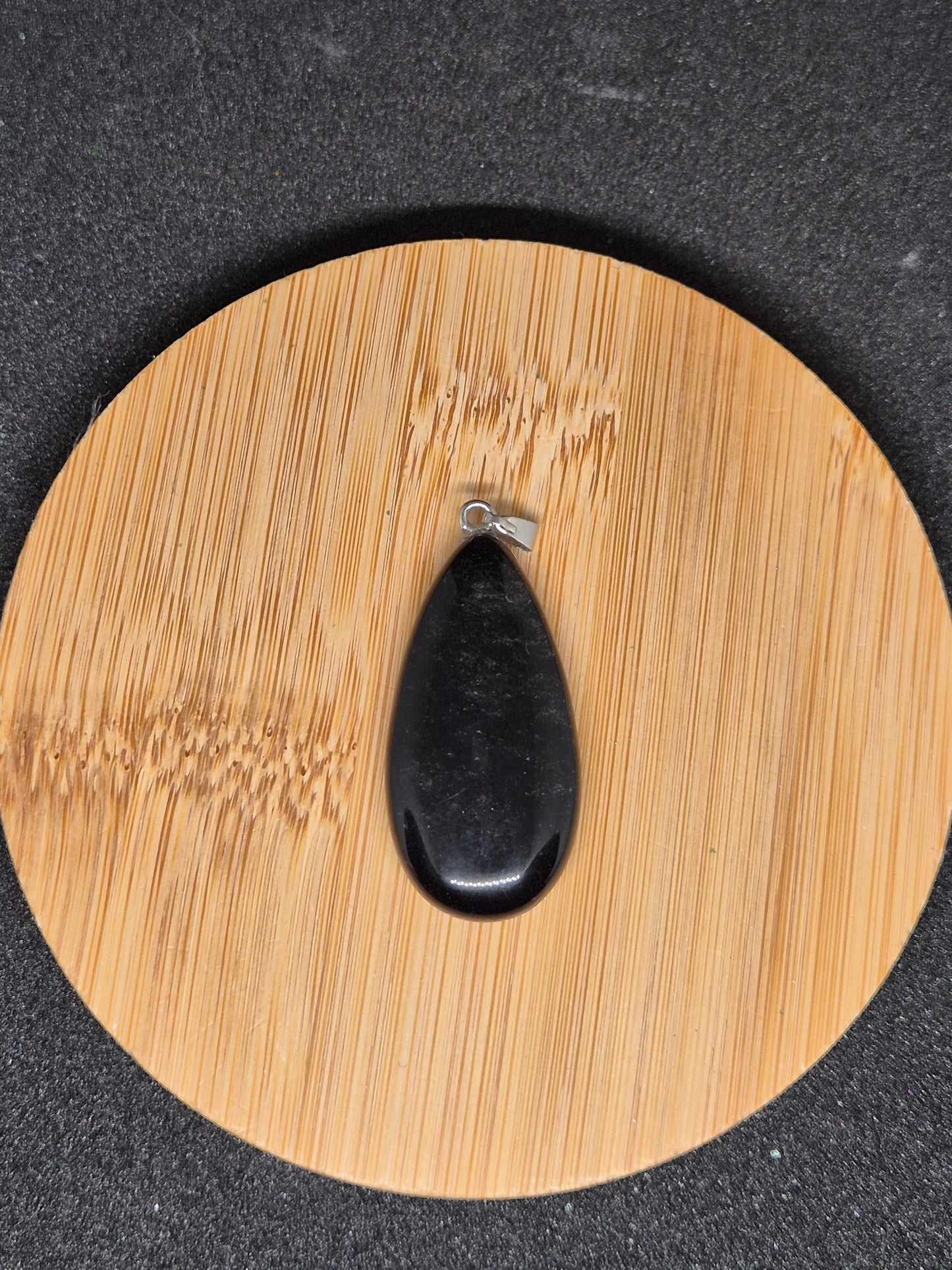 PENDENTIF GOUTTE ONYX