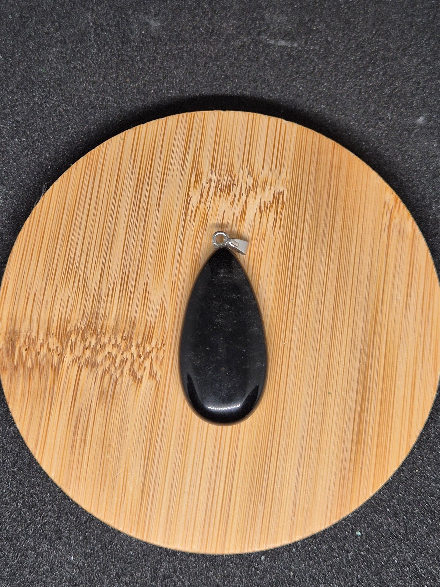 PENDENTIF GOUTTE ONYX