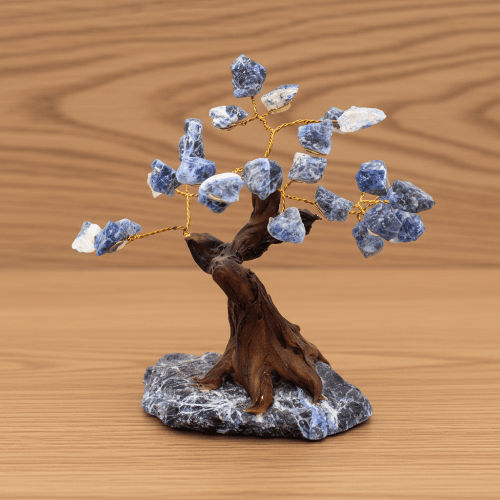 BONSAÏ RÉSINE SODALITE (Petite taille)