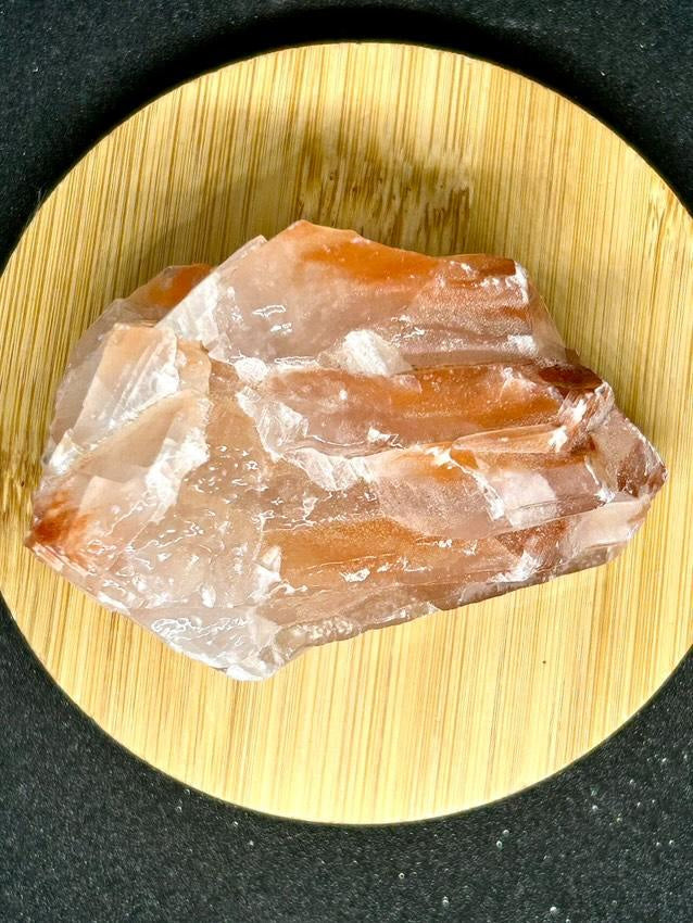 PIERRE BRUTE CALCITE ROUGE (Grande)