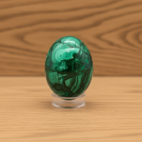 OEUF EN MALACHITE