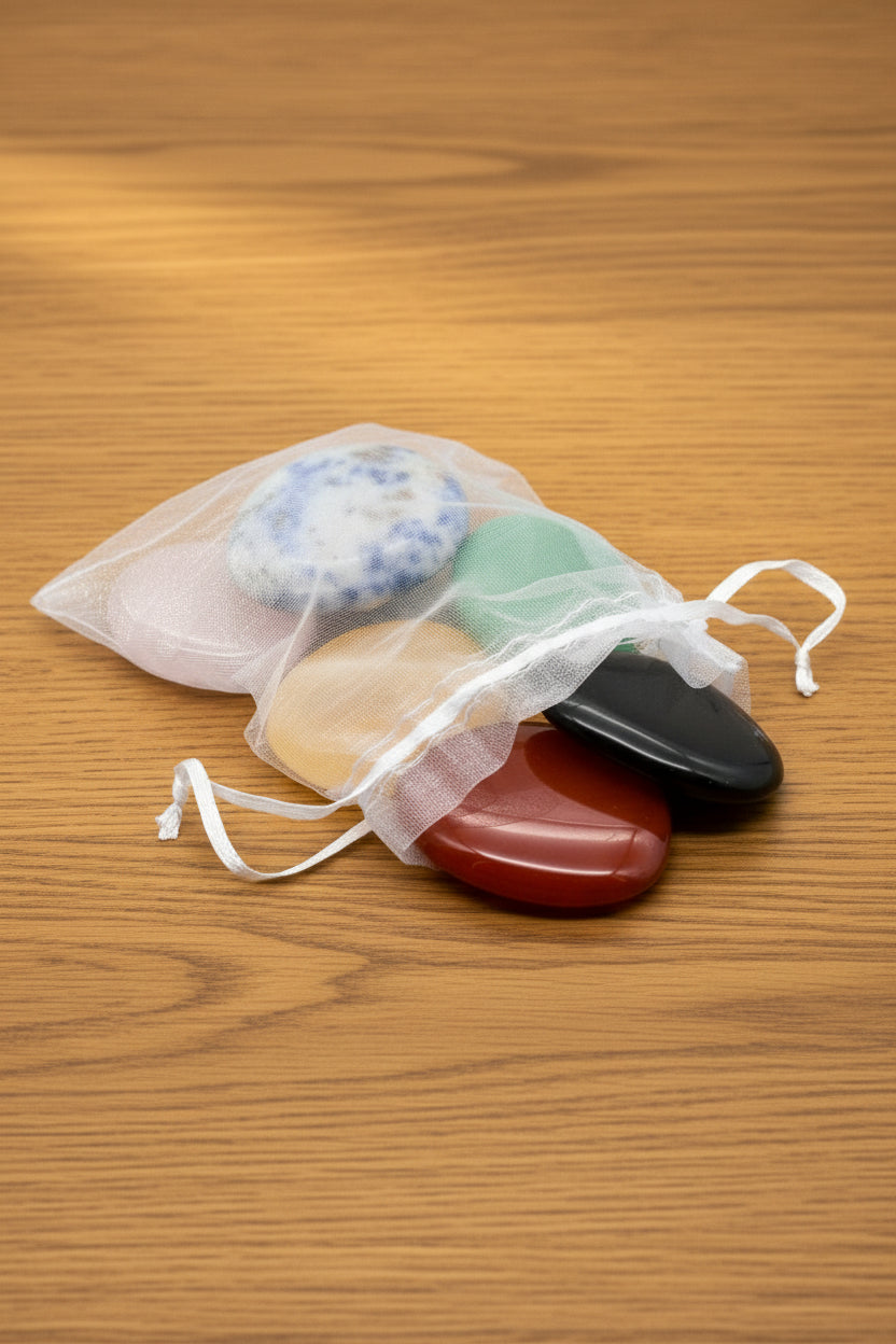 POCHETTE GALETS 7 CHAKRAS