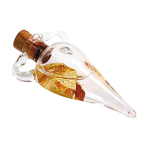 AMPHORE DE FEUILLES D’OR