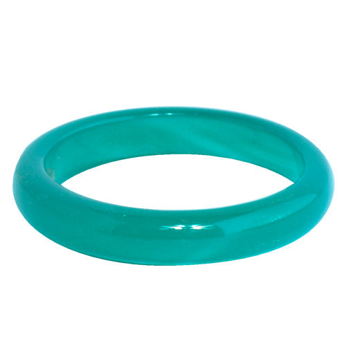 BAGUE JONC AGATE VERTE 4MM