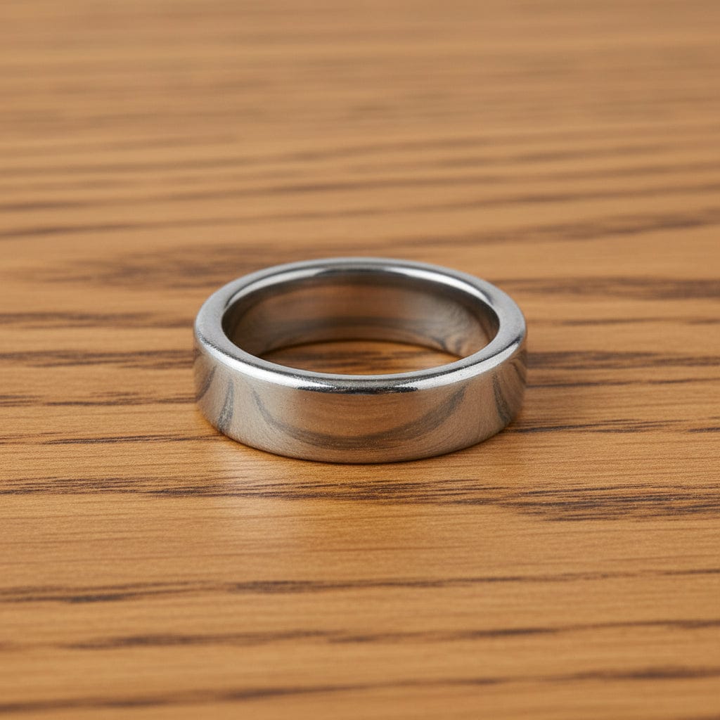 BAGUE JONC HÉMATITE 6MM