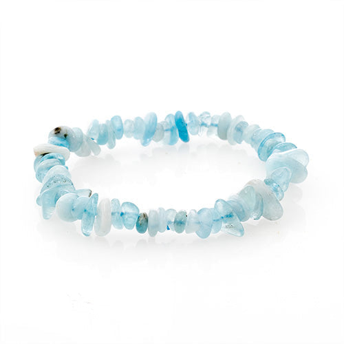 BRACELET BAROQUE AIGUE MARINE