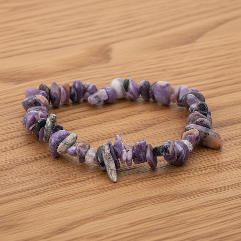 BRACELET BAROQUE CHAROÏTE