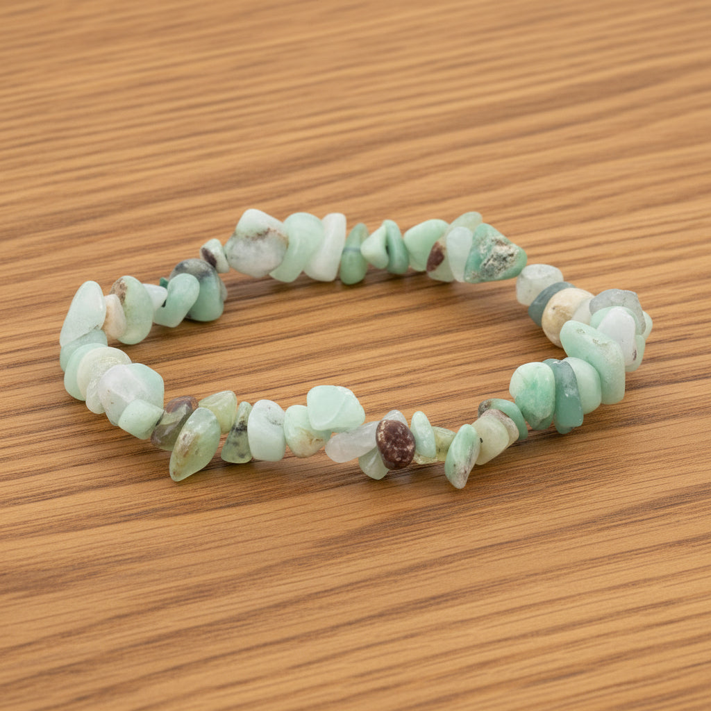 BRACELET BAROQUE CHRYSOPRASE