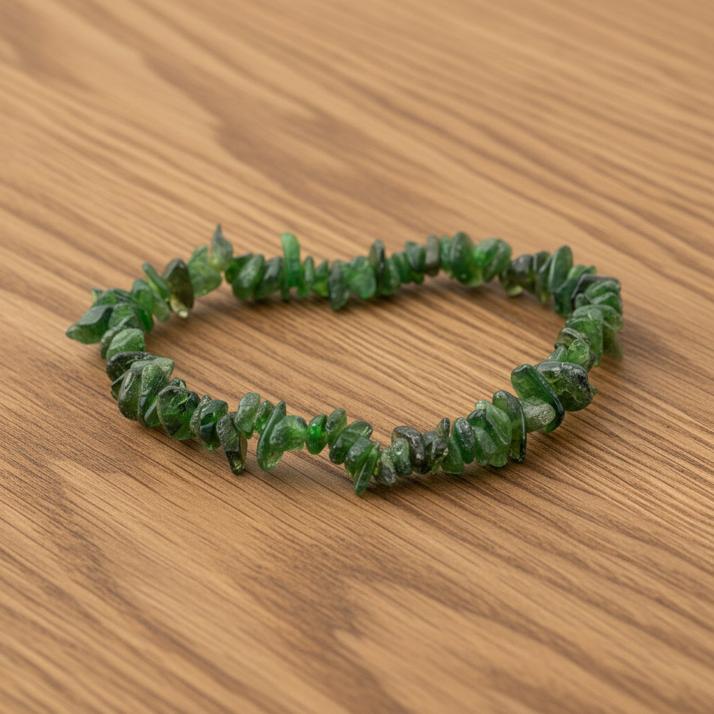 BRACELET BAROQUE DIOPSIDE VERT