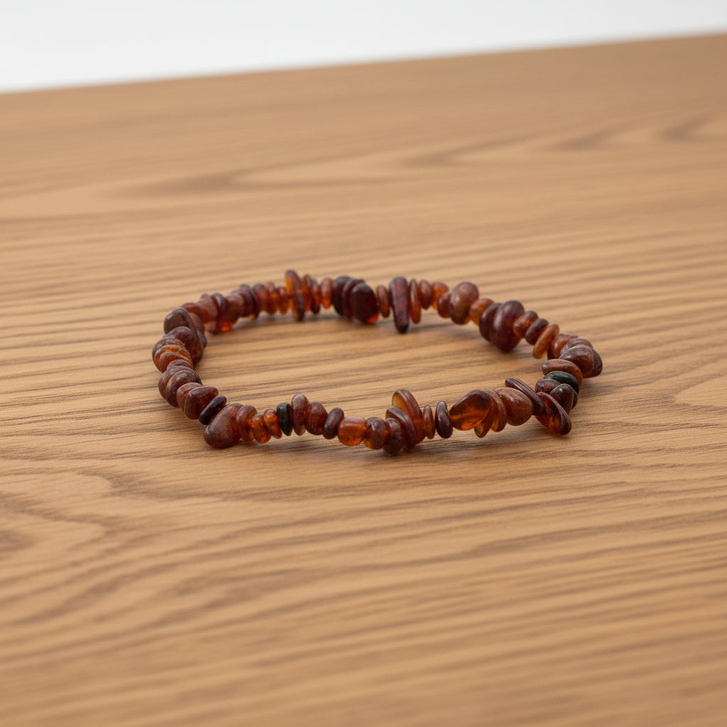 BRACELET BAROQUE HESSONITE