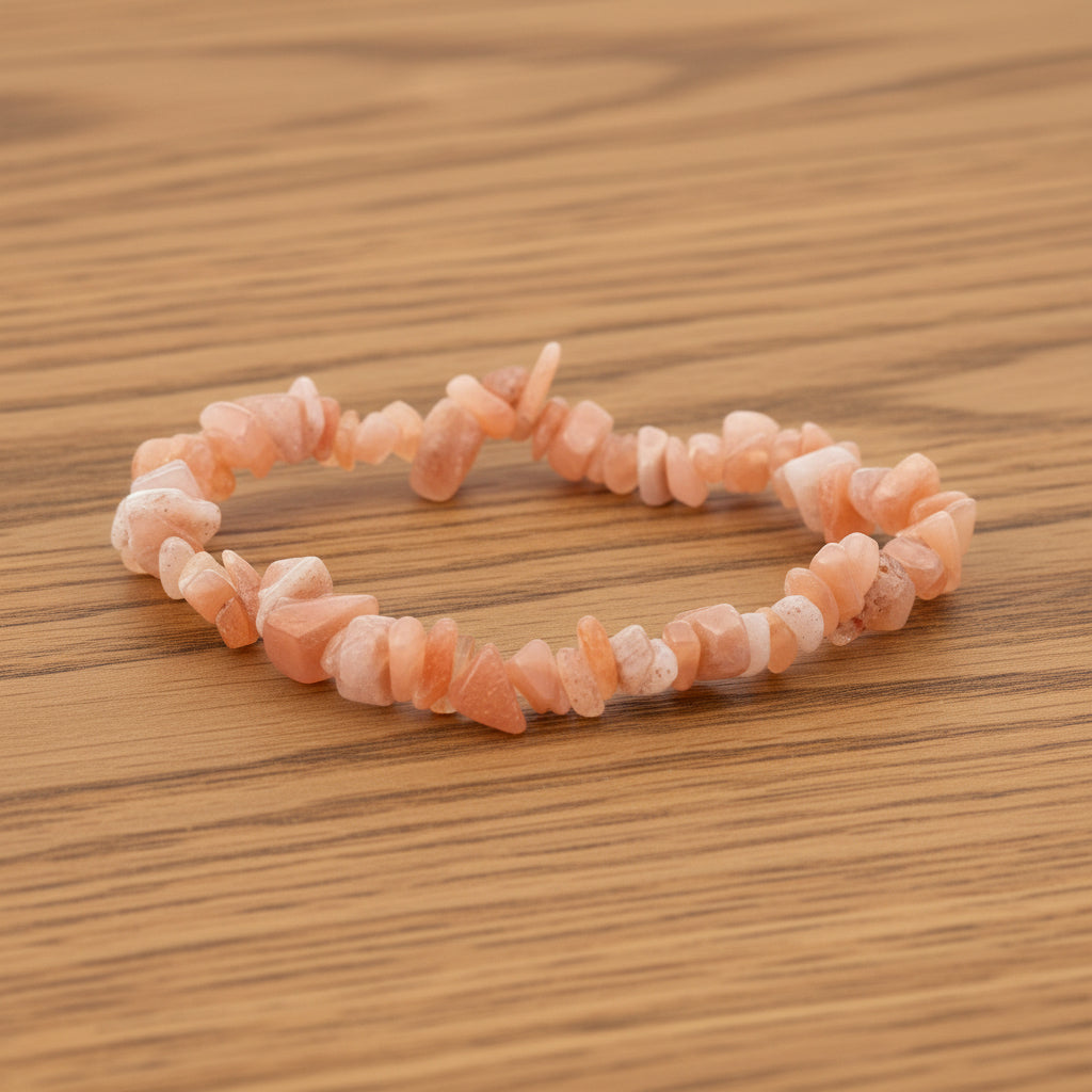 BRACELET BAROQUE PIERRES DE SOLEIL VÉRITABLE