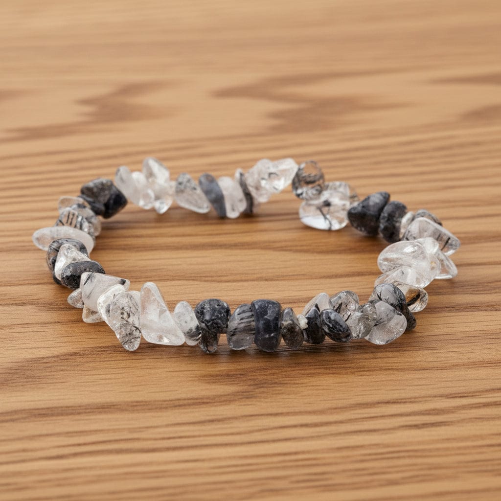 BRACELET BAROQUE QUARTZ TOURMALINE