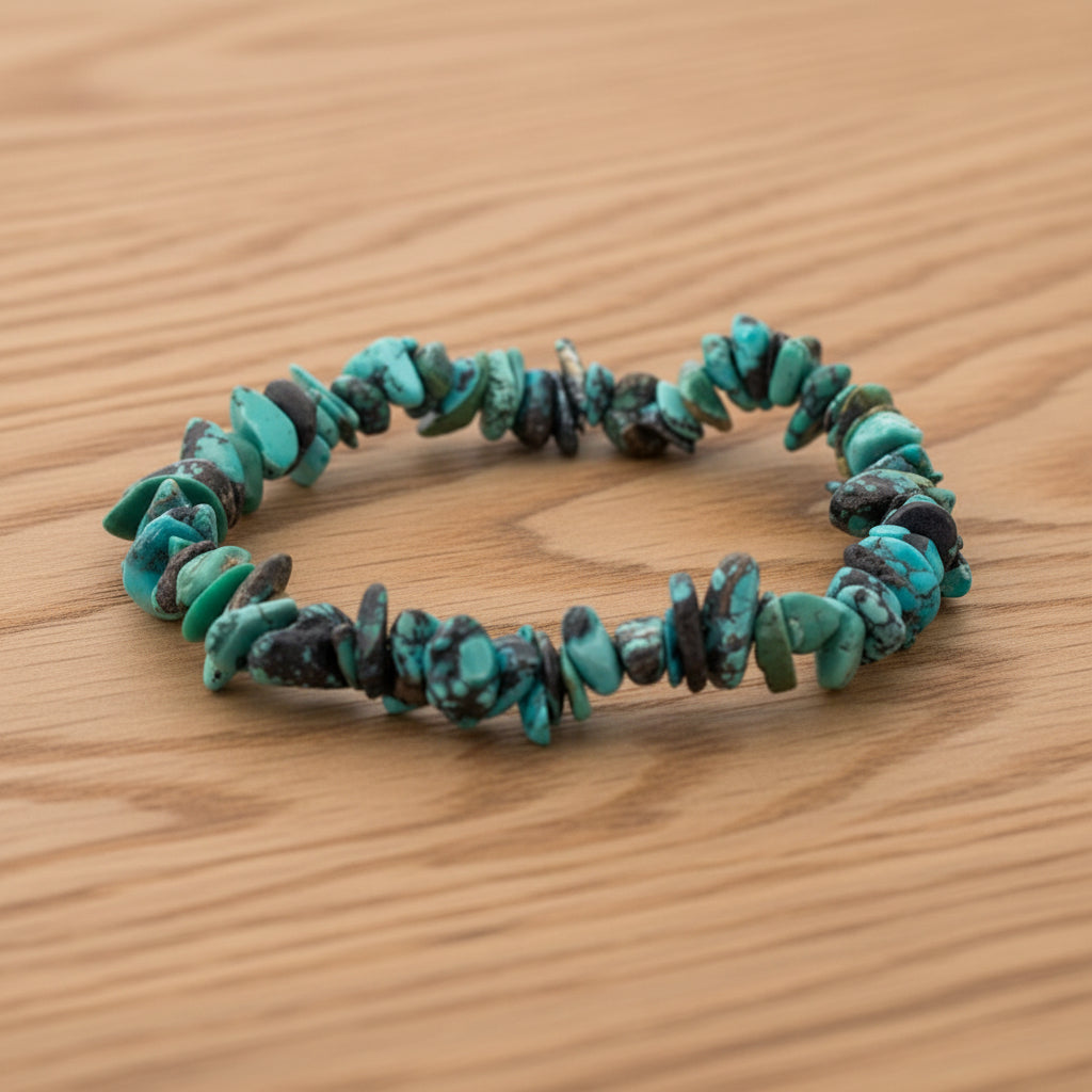 BRACELET BAROQUE TURQUOISE VÉRITABLE