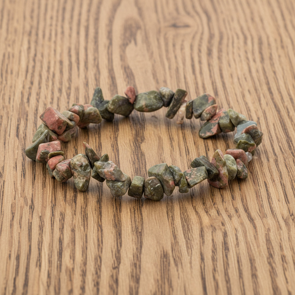 BRACELET BAROQUE UNAKITE