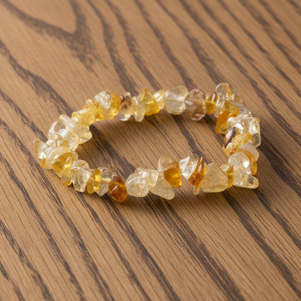 BRACELET BAROQUES CITRINE