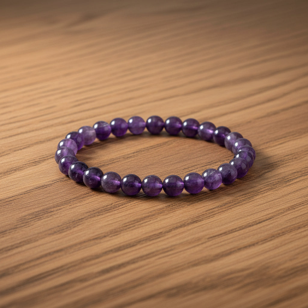 BRACELET ENFANT 4MM AMÉTHYSTE