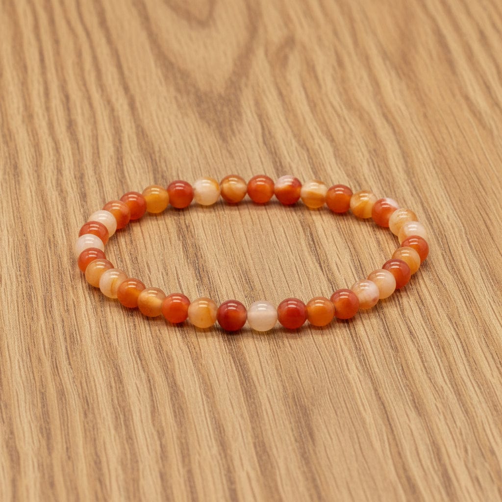 BRACELET ENFANT 4MM CORNALINE