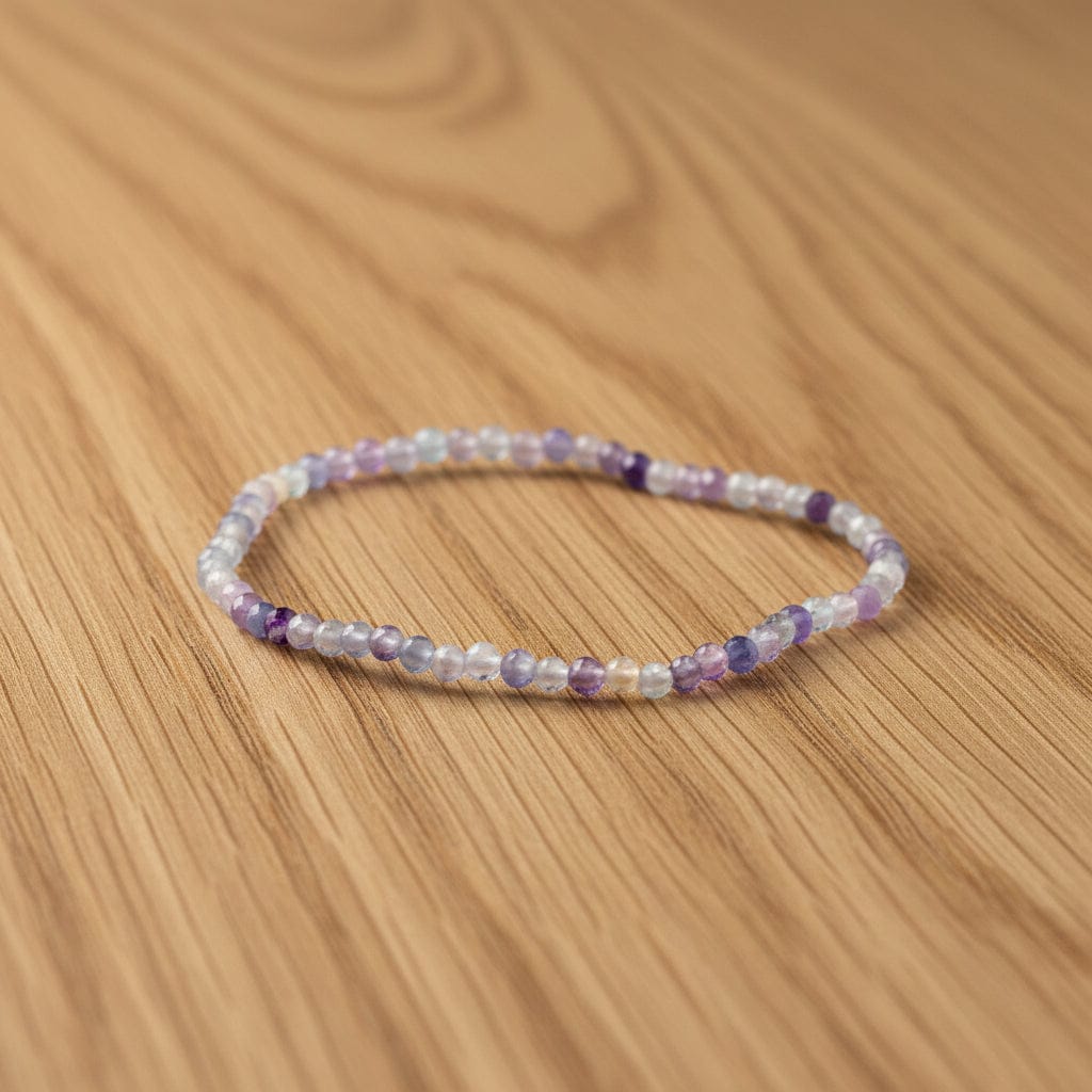 BRACELET FACETTÉ FLUORINE 3 mm