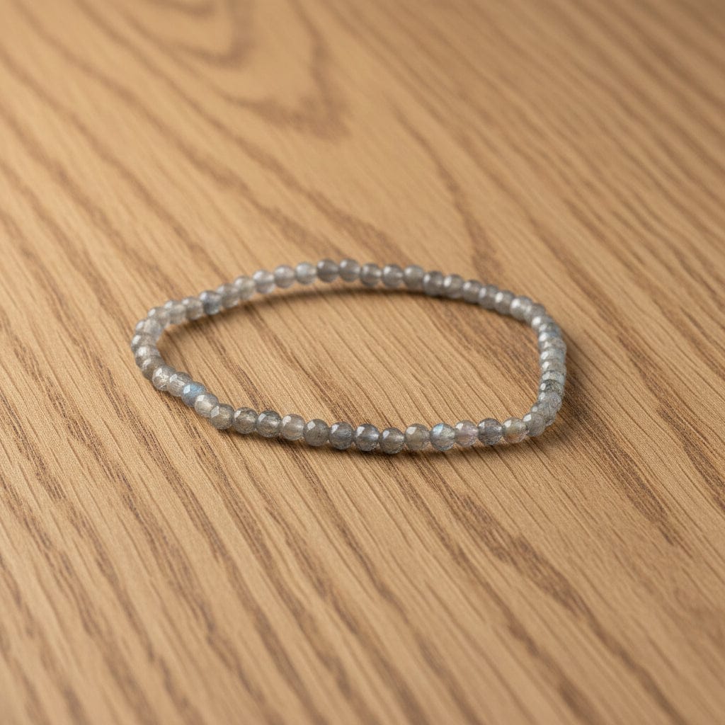 BRACELET FACETTÉ LABRADORITE 3 mm