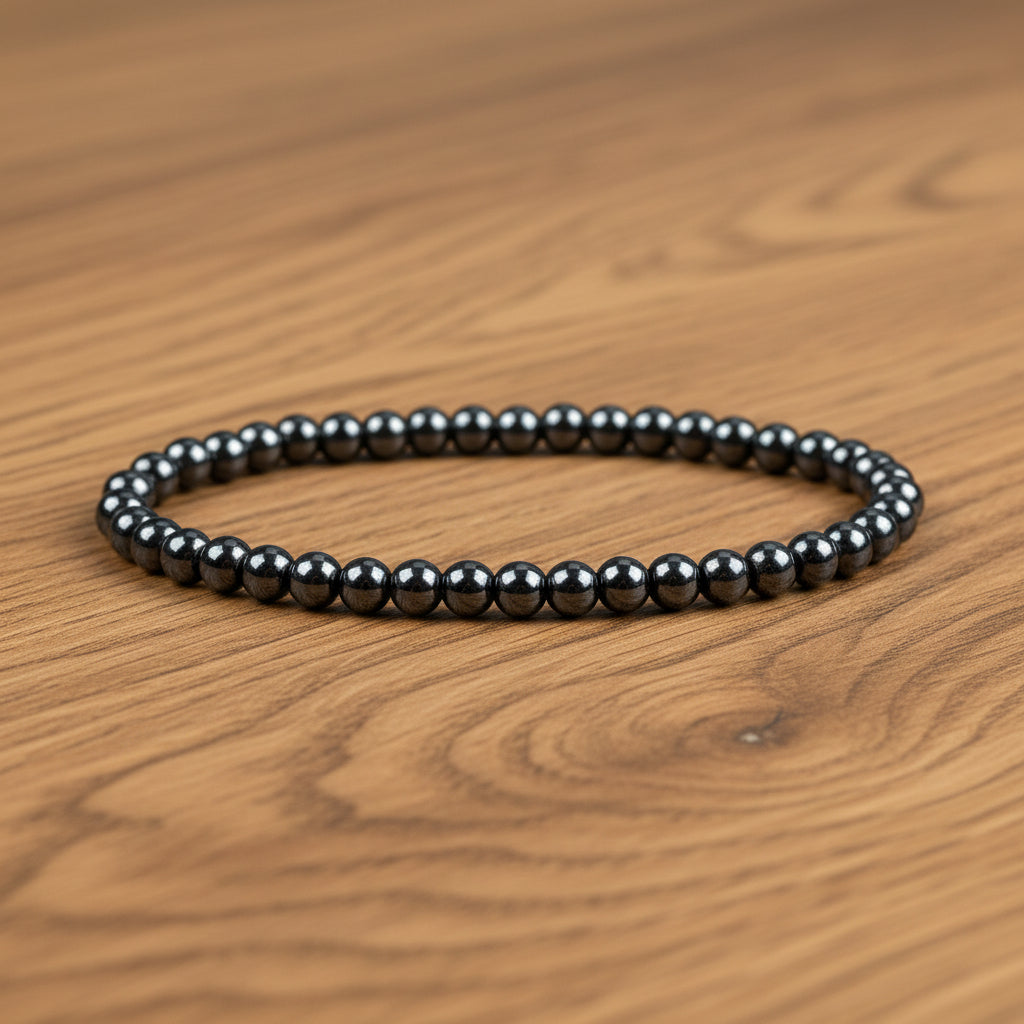 BRACELET HÉMATITE | 4 MM