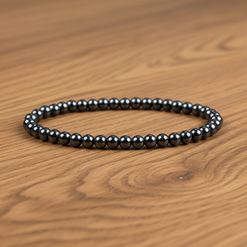 BRACELET HÉMATITE | 4 MM