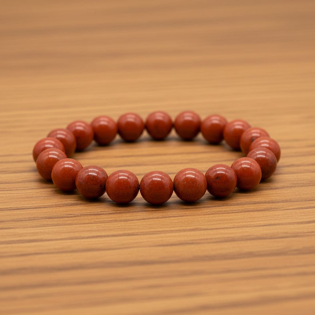 BRACELET JASPE ROUGE | 8MM