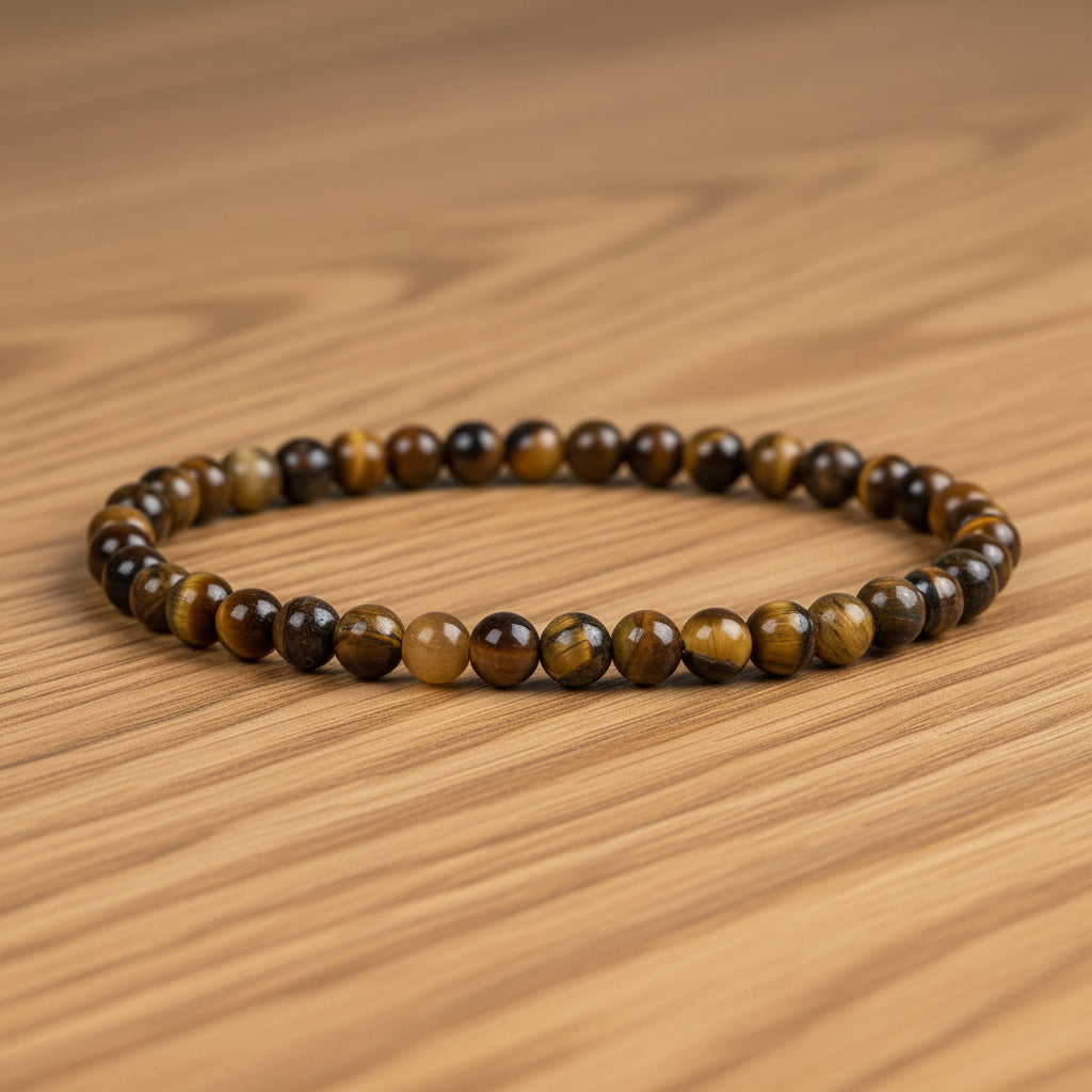 BRACELET OEIL DE TIGRE | 4 MM