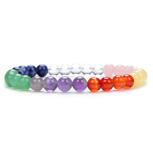 BRACELET PIERRE NATURELLE 7 CHAKRAS | 6MM