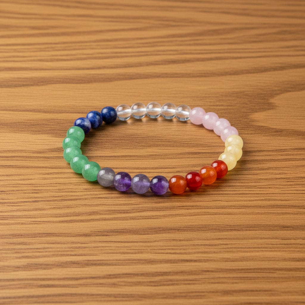 BRACELET PIERRE NATURELLE 7 CHAKRAS | 6MM