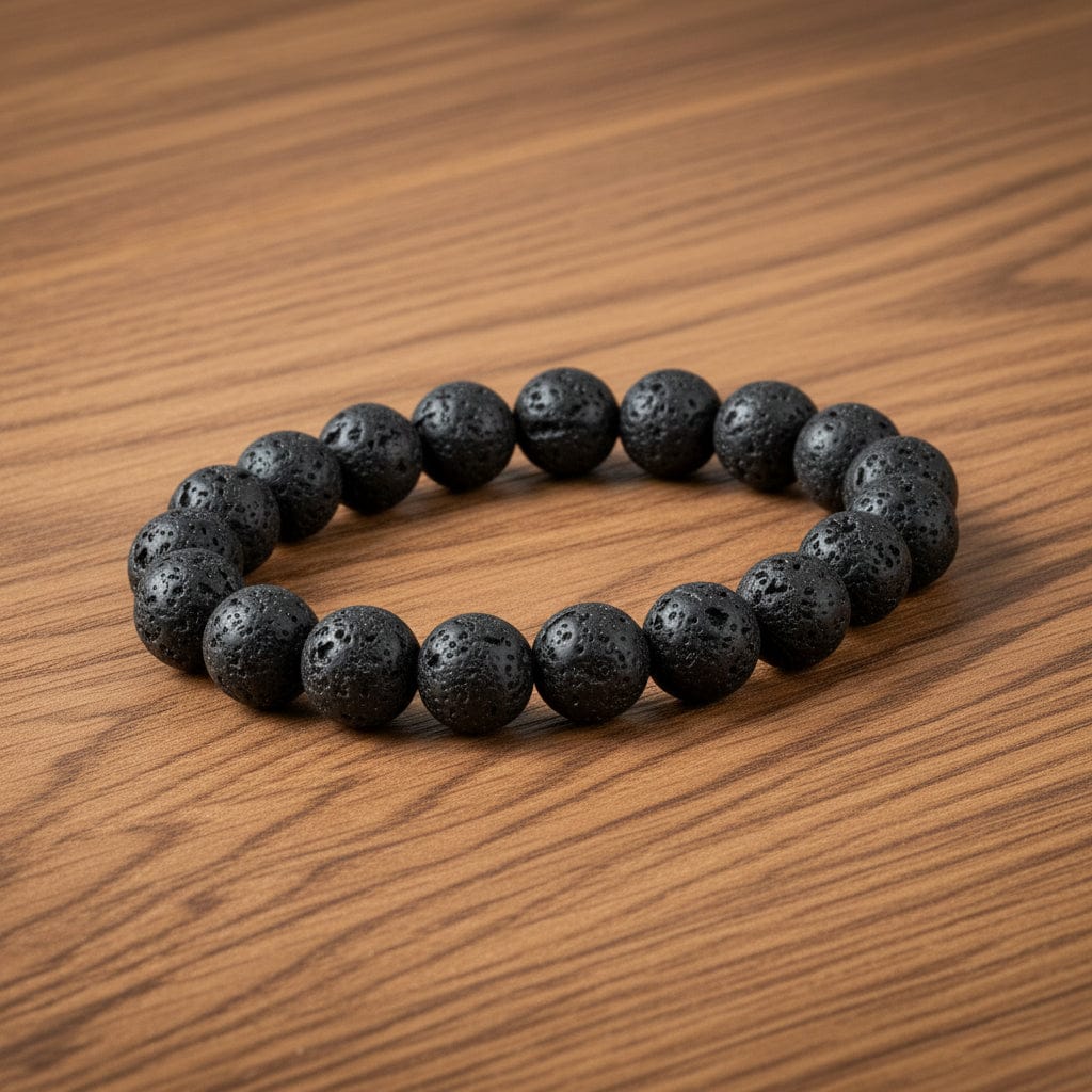 BRACELET PIERRES DE LAVE | 10MM
