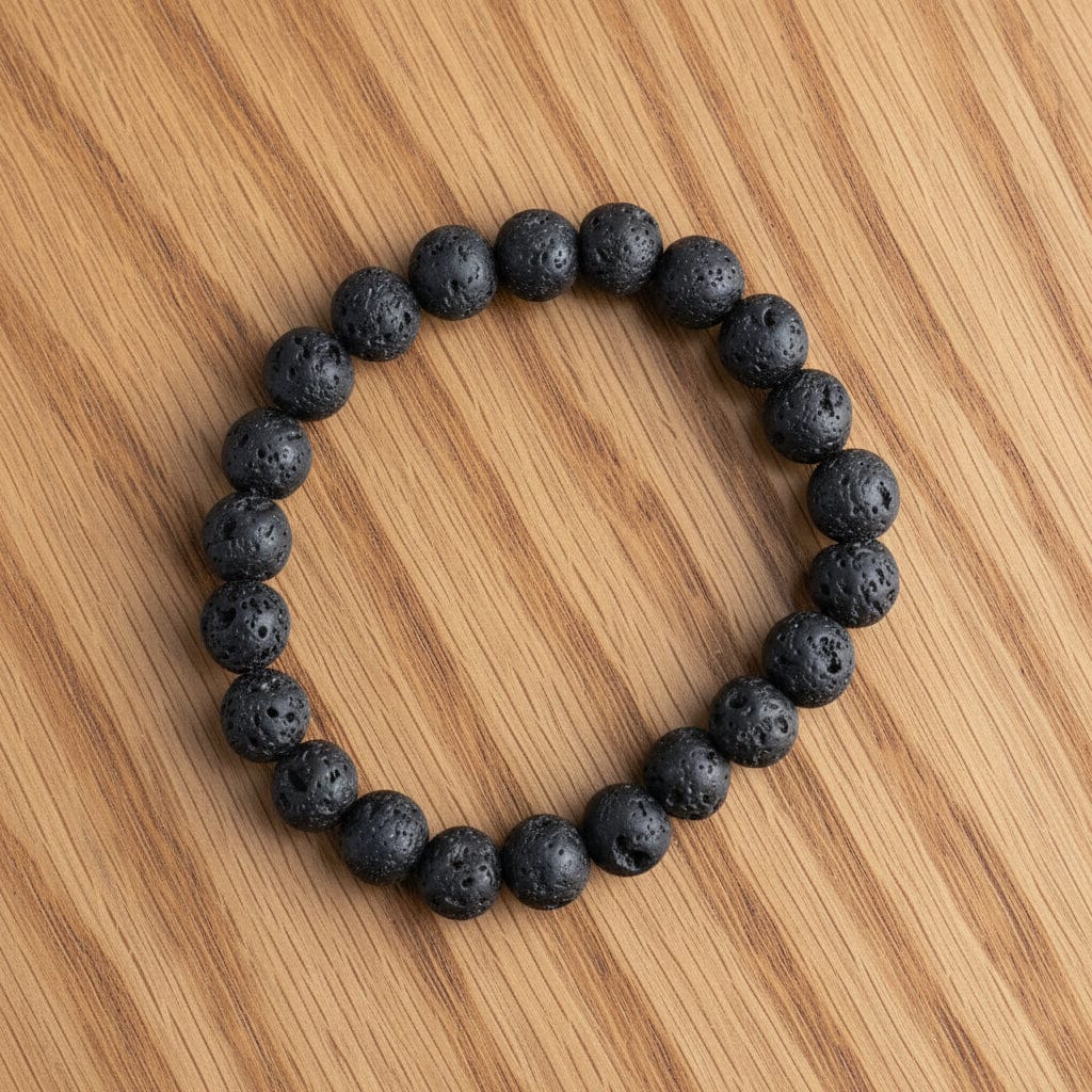 BRACELET PIERRES DE LAVE | 8MM