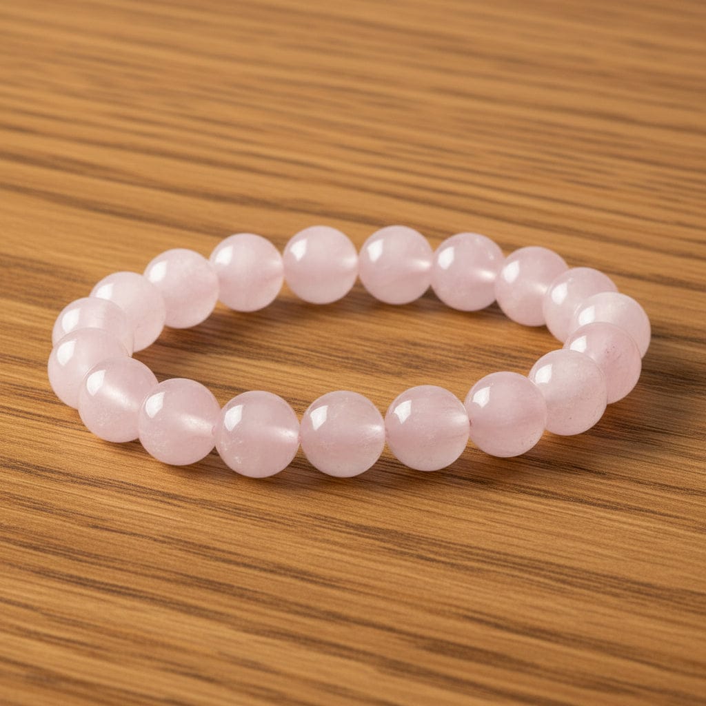 BRACELET QUARTZ ROSE | 10MM