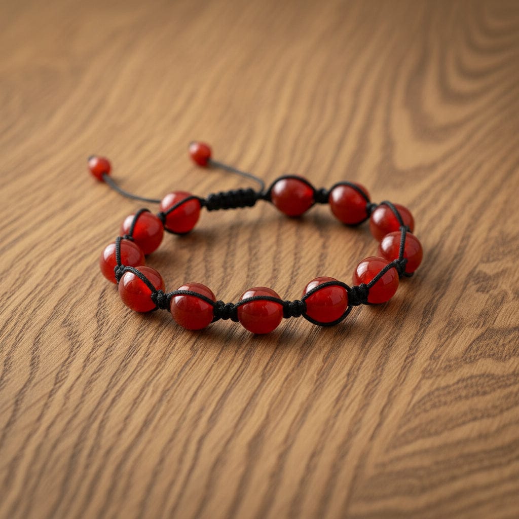 BRACELET SHAMBALLA CORNALINE