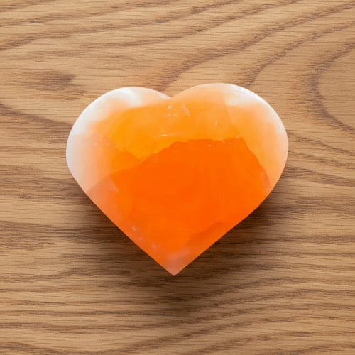 CŒUR SÉLÉNITE ORANGE
