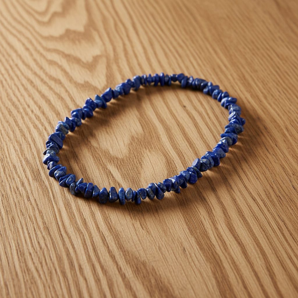 COLLIER BAROQUE EN LAPIS-LAZULI