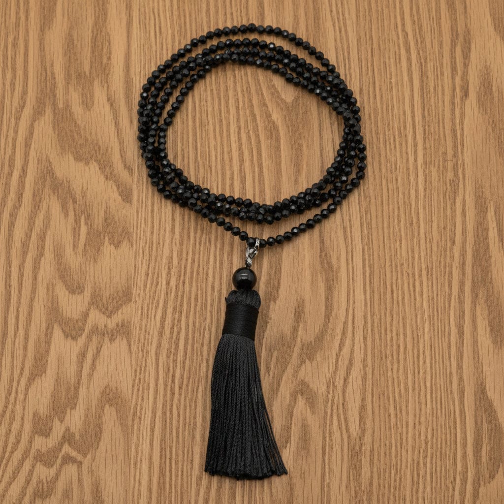 COLLIER MALA FACETTÉ TOURMALINE