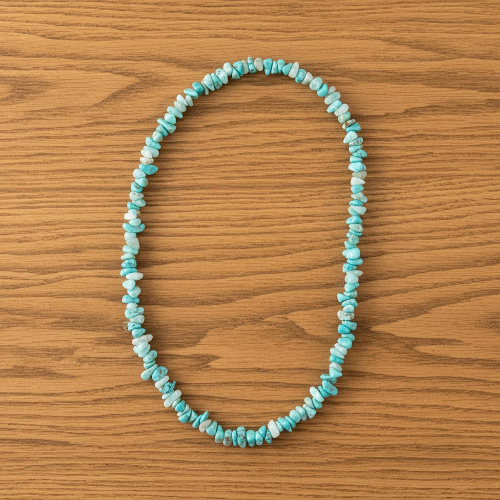 COLLIERS BAROQUES EN AMAZONITE