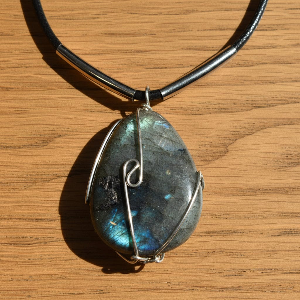 COLLIERS CAGES LABRADORITE
