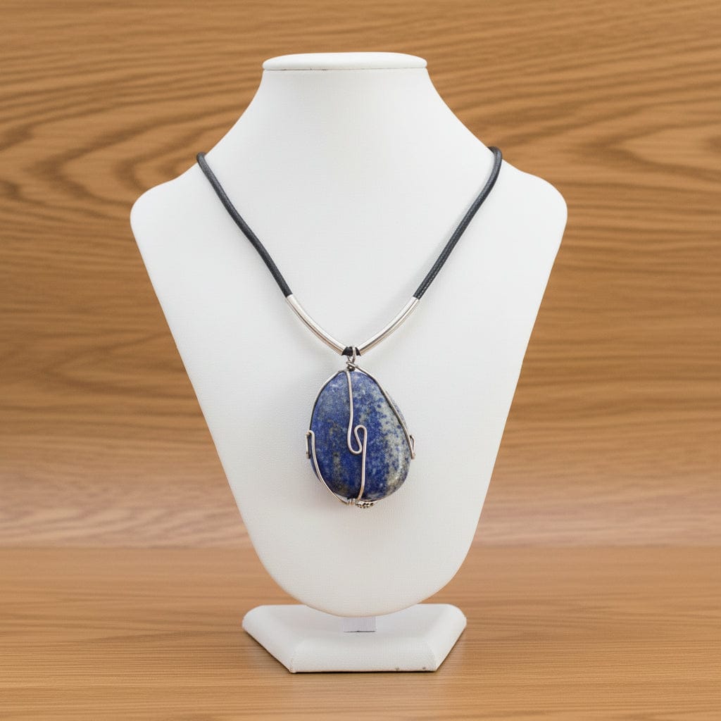 COLLIERS CAGES LAPIS-LAZULI