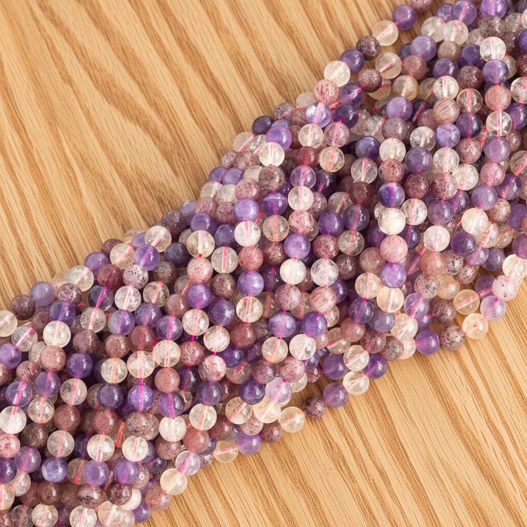 FIL DE PERLES 8MM CACOXÉNITE