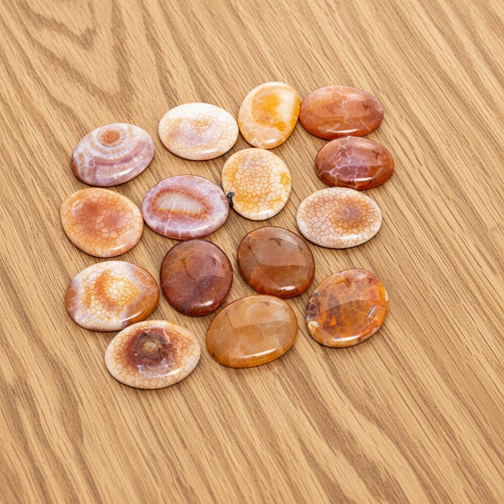 GALET AGATE FEU