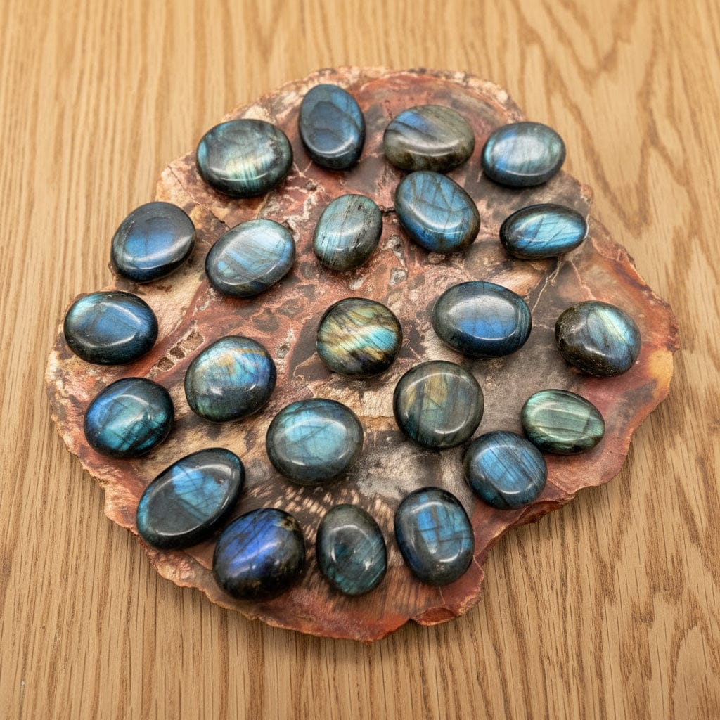 GALET LABRADORITE