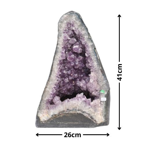 GÉODE CATHÉDRALE AMÉTHYSTE