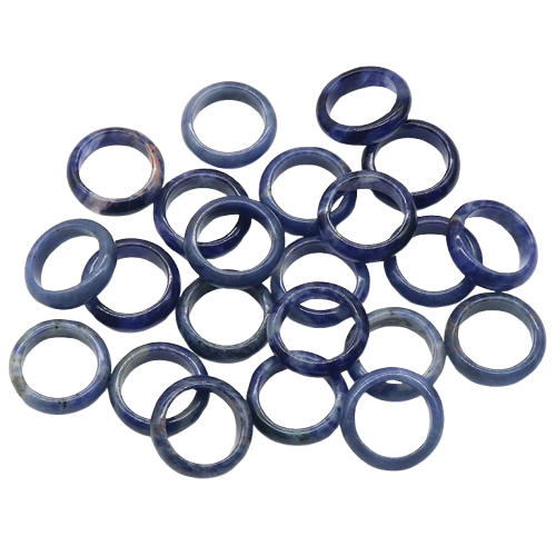 BAGUES JONC EN SODALITE