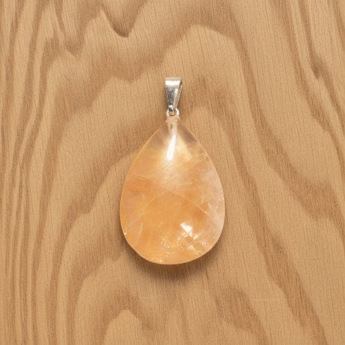 PENDENTIF GOUTTE CITRINE