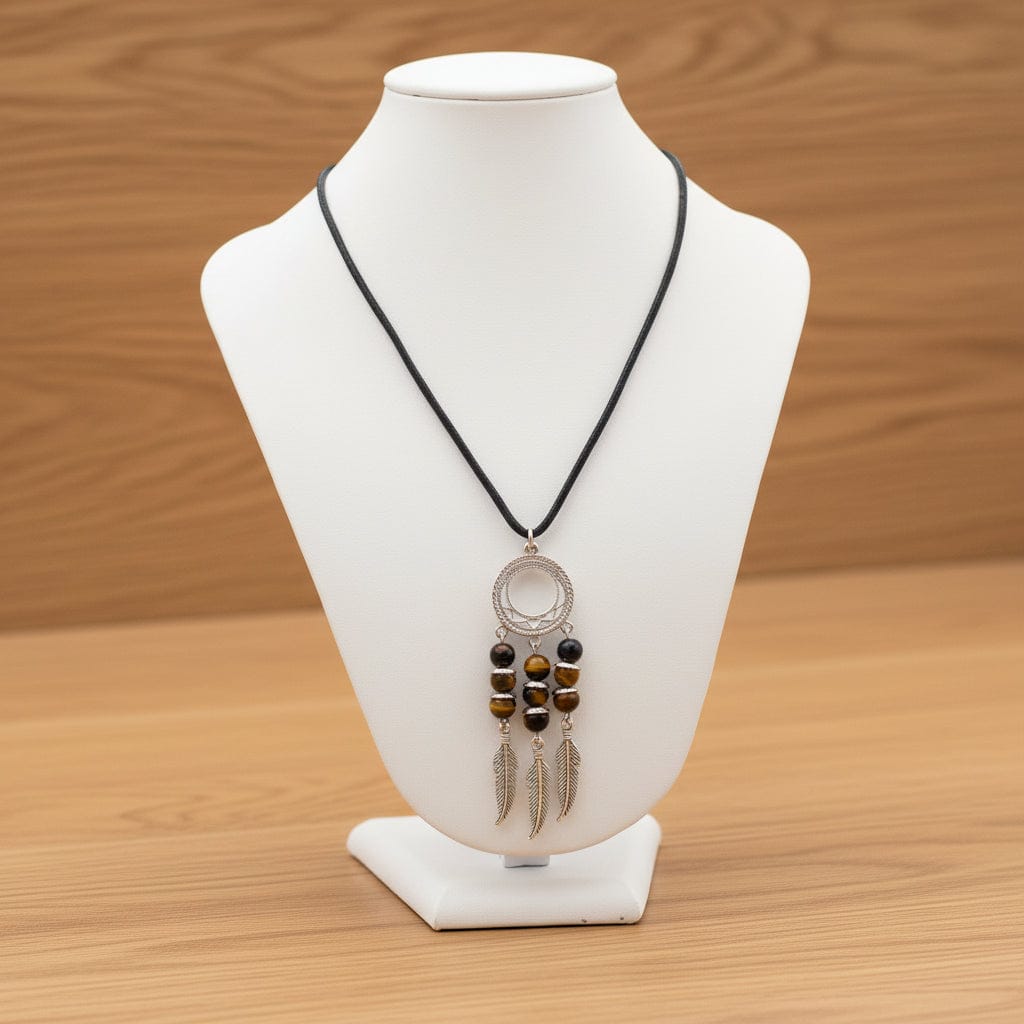 PENDENTIFS ATTRAPE RÊVES ŒIL DE TIGRE